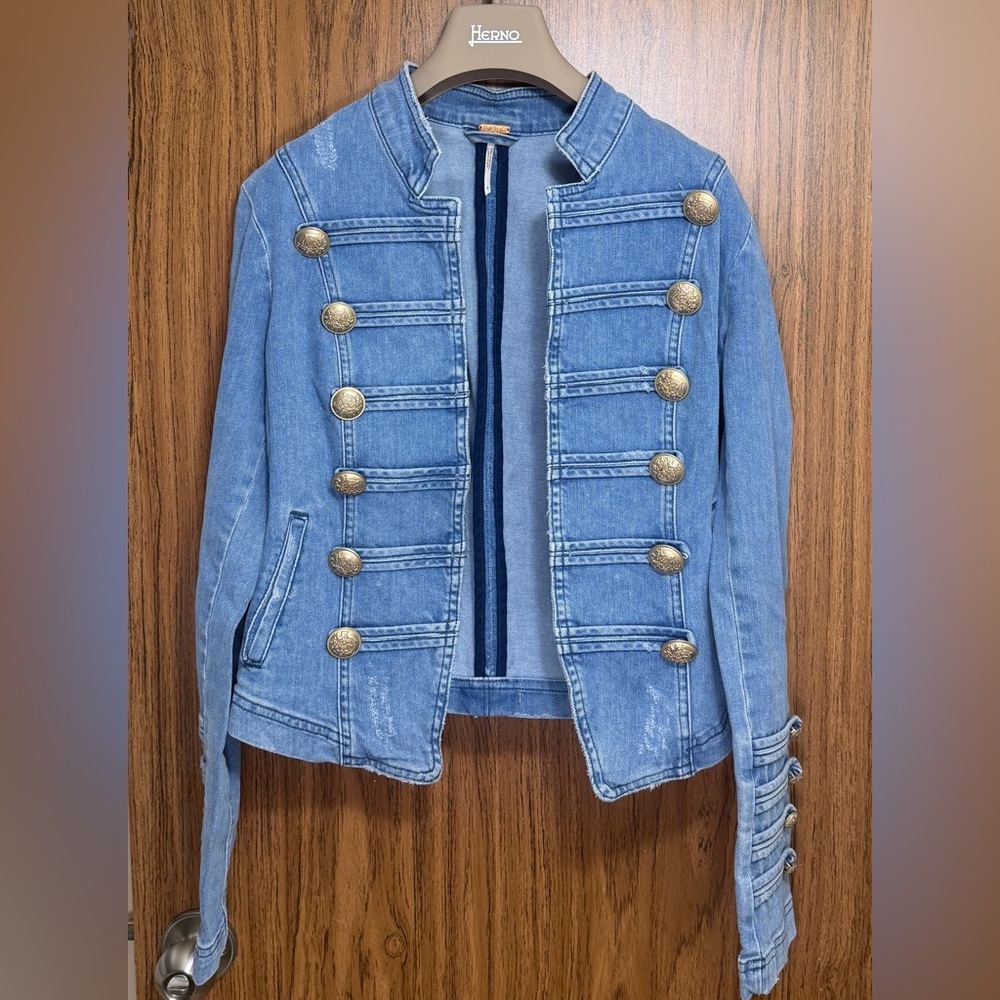 Free People Denim jacket size S